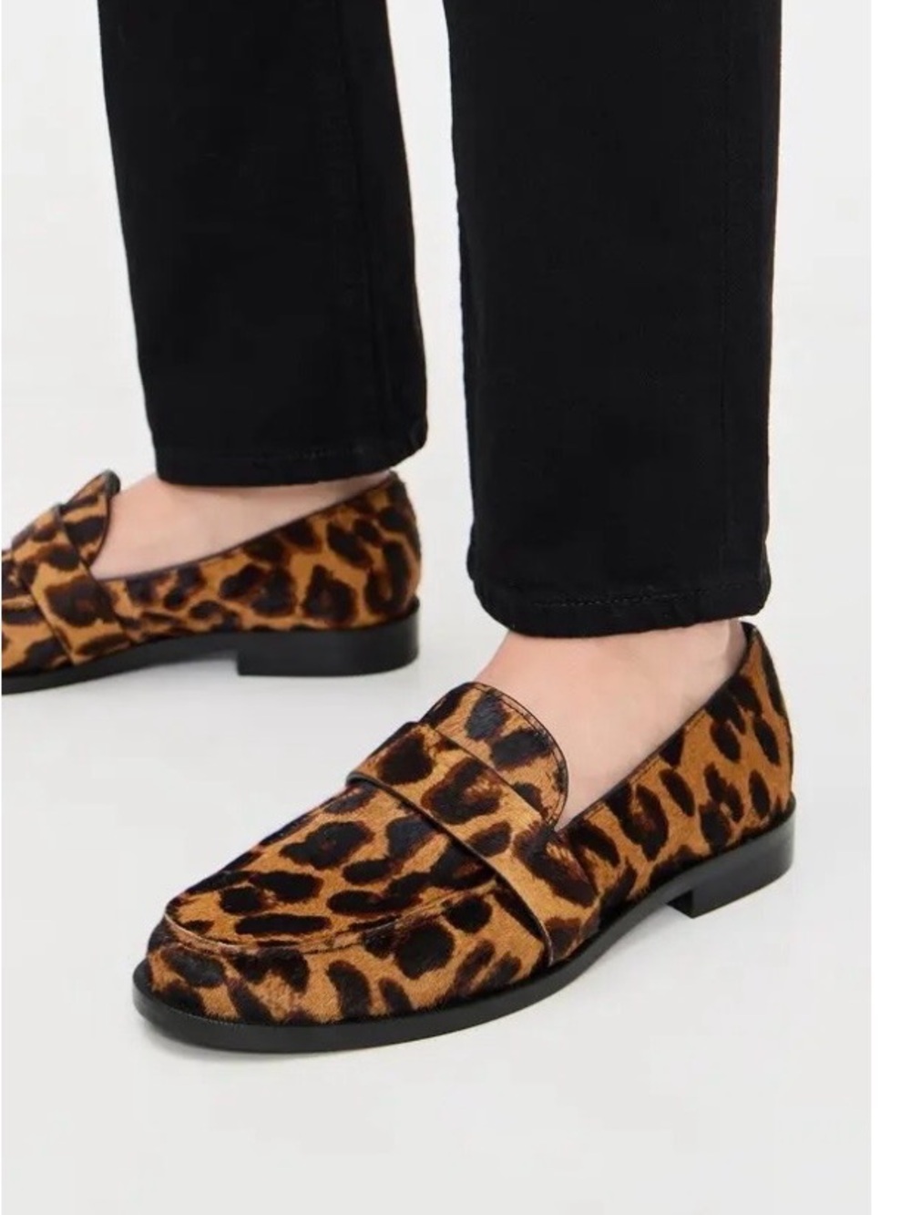NWB Favorite Daughter Lola Too leopard loafer